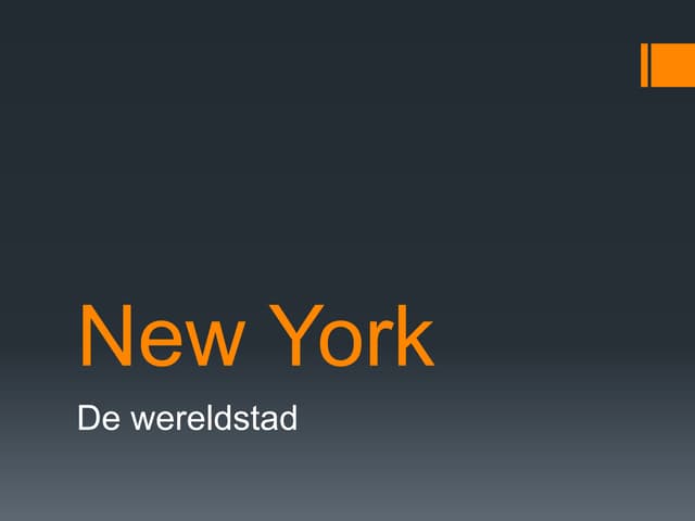 New york