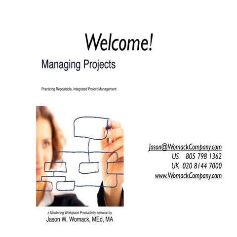 Managing Projects - NYC - 10/11/2011