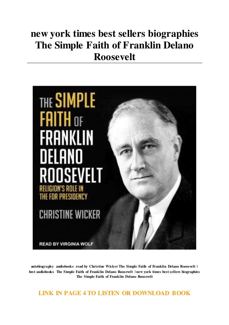 new york times best sellers biographies The Simple Faith of Franklin