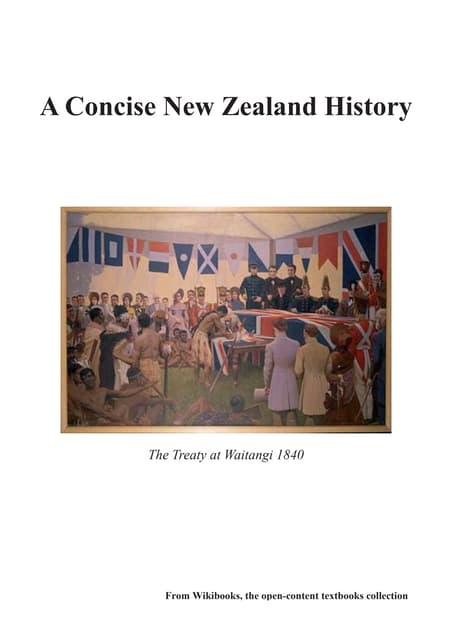 New zealand history