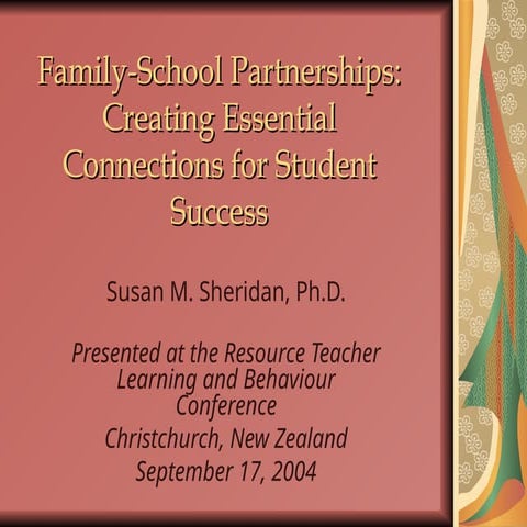 Parental involvement in Education for kids