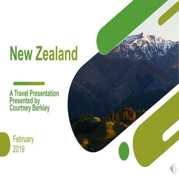 New Zealand Presentation | PPTX