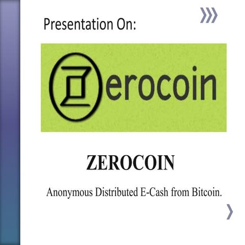 Zerocoin