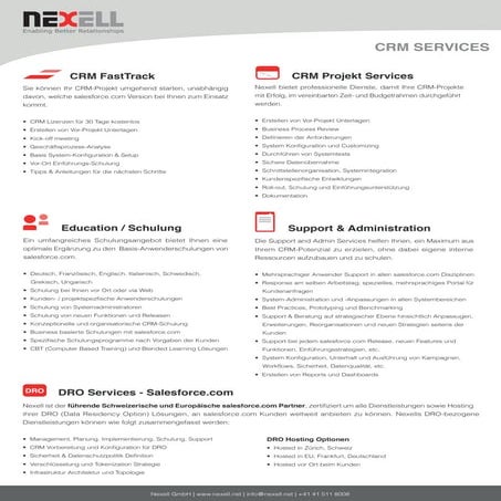 Nexell - CRM SERVICES