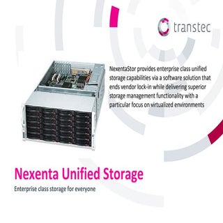 Nexenta transtec