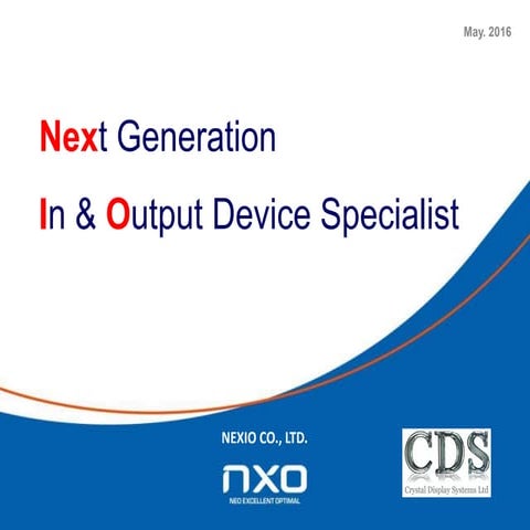 Nexio CDS Company Presentation