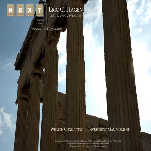 Eric C Hagen Professional Wealth Management brochure