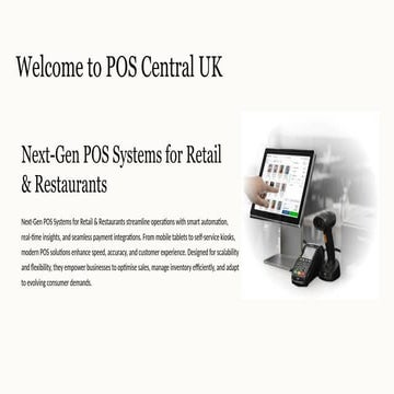 Next-Gen POS Systems for Retail & Restaurants | PPTX