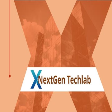 NextGen Techlab Pvt. Ltd. is a forward-thinking technology company