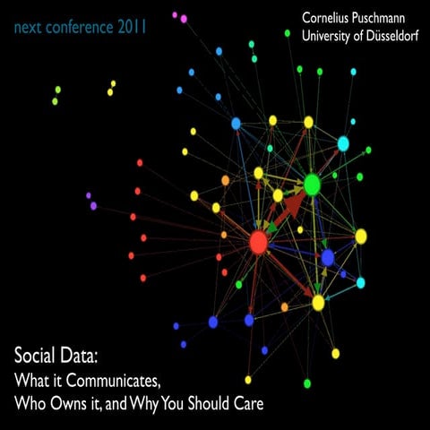Social data: what it is, who owns it, and why you should care