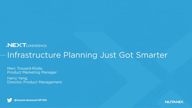 PT205: Infrastructure Planning Just Got Smarter