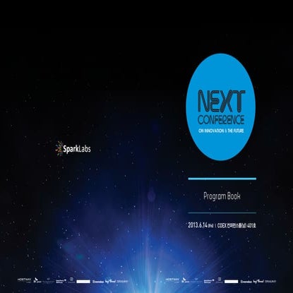NEXT Conference Program Book 2013 (Korean)
