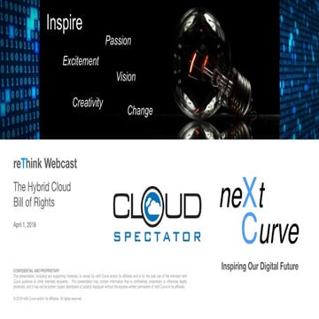 neXt Curve Cloud Spectator-The Hybrid Cloud Bill of Rights