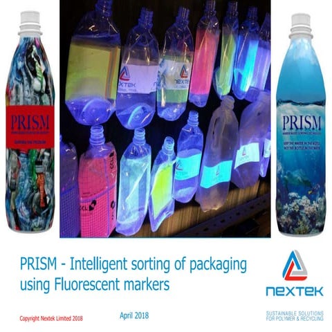 NEXTEK PRISM Intelligent Sorting of Packaging Using Fluorescent Markers ...