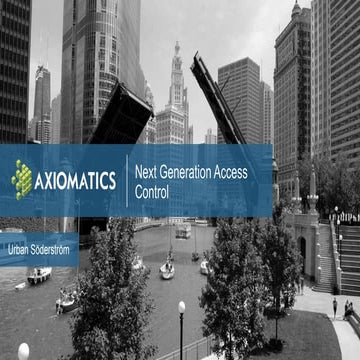 Next generation access controls