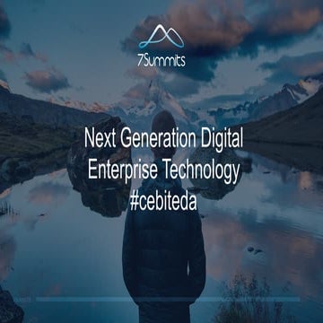 Next Generation Digital Enterprise (Workplace) Technology | Enterprise Digita...