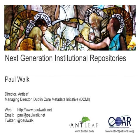 Next generation repositories