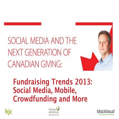 Fundraising Trends and the Next Generation of Canadian Giving 
