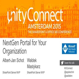 NextGen Portal for Your Organization
