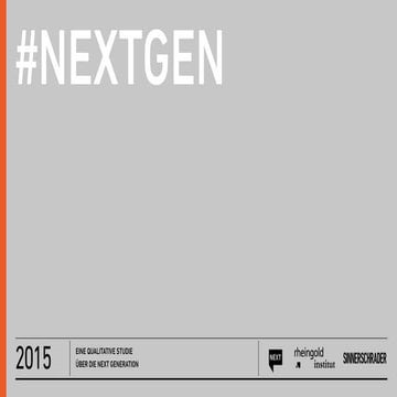 NEXT Generation Studie (de)