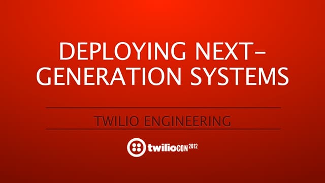 Deploying Next Gen Systems with Zer...