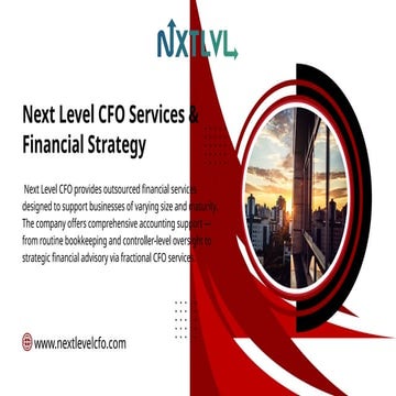 Unlocking business transformation with Fractional CFO | PDF