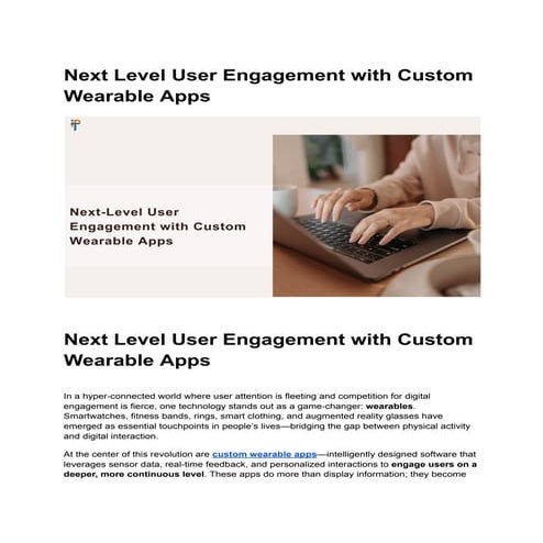 What is Wearable Technology Slideshare: Ultimate Guide & Insights