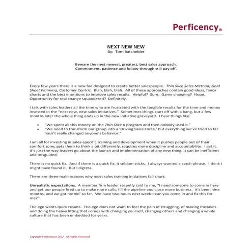 Next New New   by Tom Batchelder