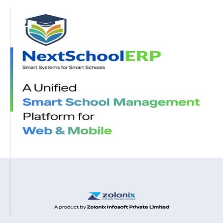 School Management Software with all core modules | PDF
