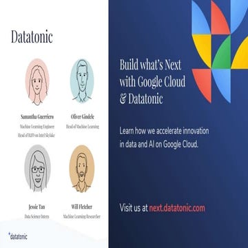 Accelerate Machine Learning on Google Cloud