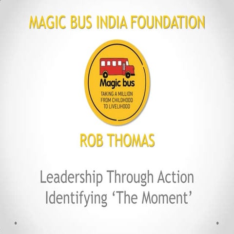 Women's Empowerment at Magic Bus | PPT