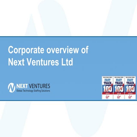 Next Ventures Ltd - Company Presentation