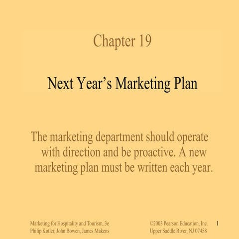 Next Year Marketing Plan | PPT