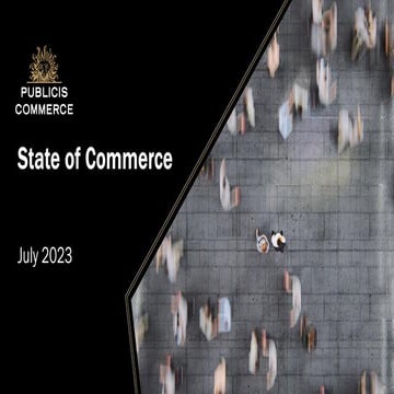 The state of commerce: Key trends and future predictions