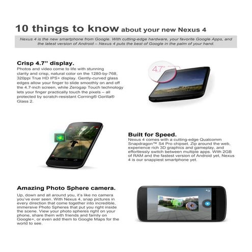 Introducing Google Pixel XL | PDF