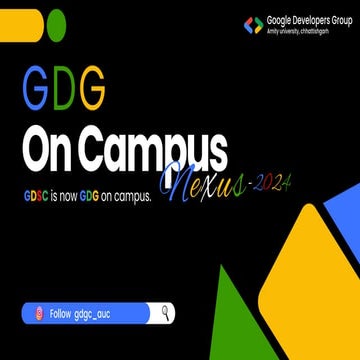 GDGC NCU Orientation Session 2024-25.pptx