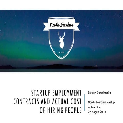 Formation of Employment Contracts | PDF