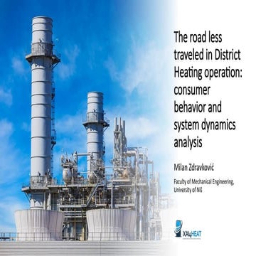 [DSC Europe 25] Milan Zdravkovic - The road less traveled in District Heating...
