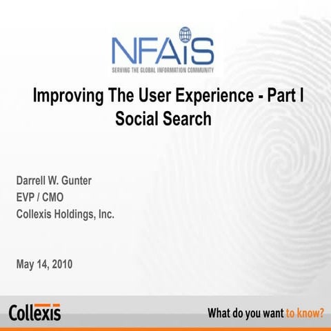 NFAIS - Social Search