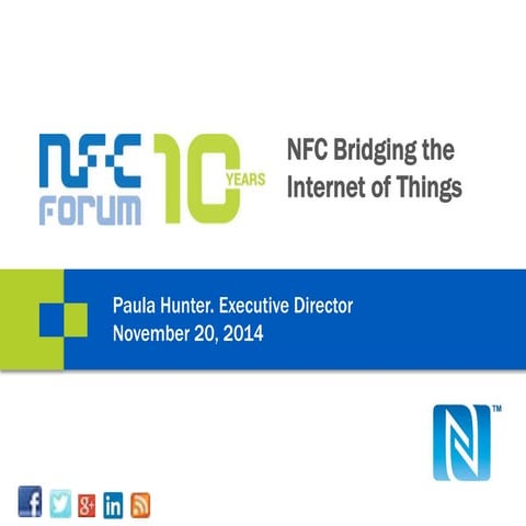NFC Bridging the Internet of Things