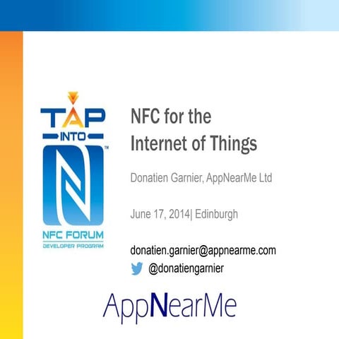 NFC for the Internet of Things