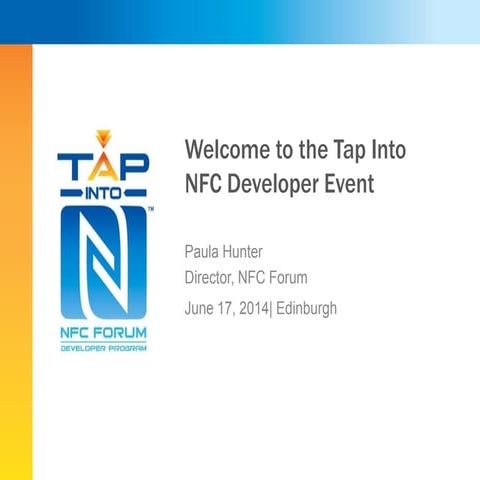 NFC Forum Tap Into NFC Developer Event