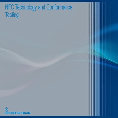 Near Field Communications (NFC) Technology & Measurements