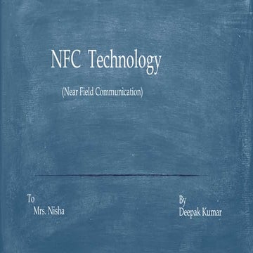 Nfc  technology