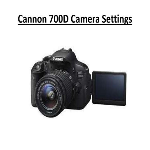 Cannon 700D