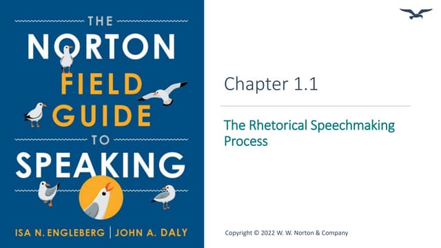Norton Field Guide for Speaking 1.1 | PPTX