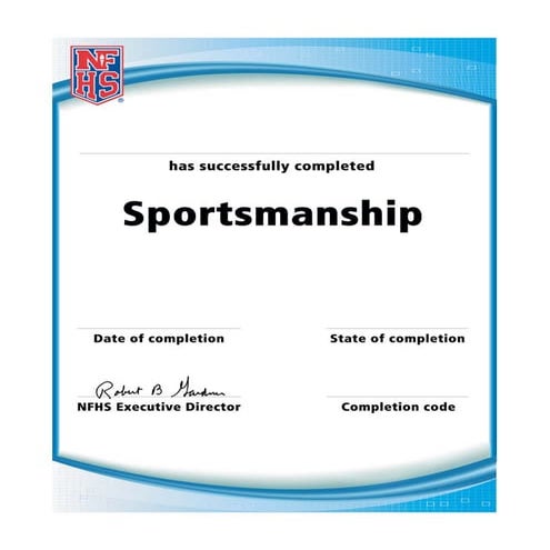 NFHS sportsmanship v1 0 PDF