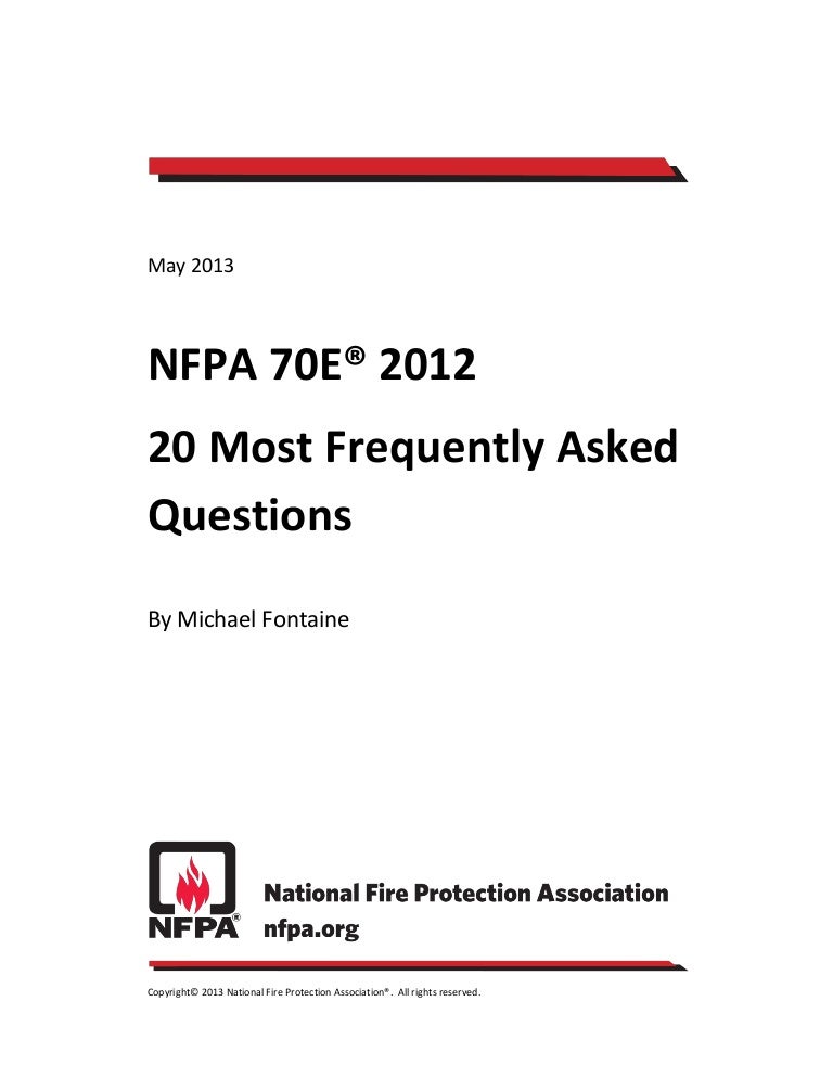 Nfpa 70 e fa_qs