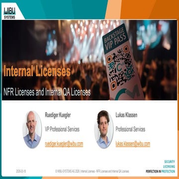 NFR Licenses and Internal QA Licenses – Control Without Manual Overhead ...