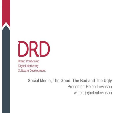 NFSSC - The Good, the Bad and the Ugly of Social Media
